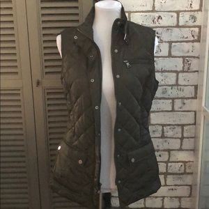 Forest green Banana Republic vest